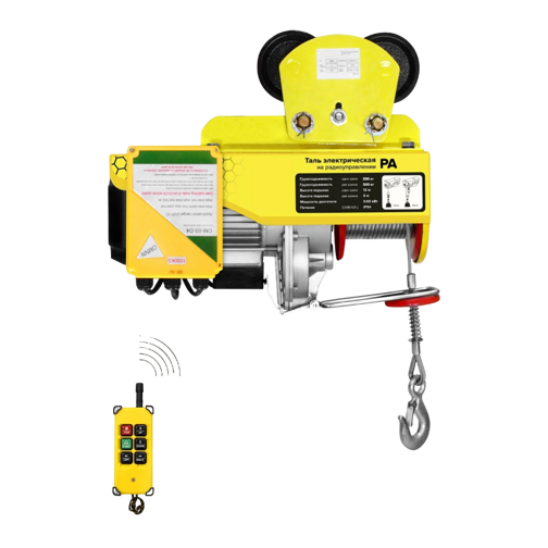 Таль электрическая передвижная на радиоуправлении PA 600/1200 12/6 м (220 В)